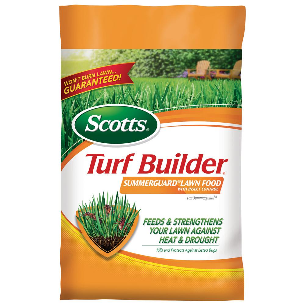 Scotts Turf Builder 13 45 Lb 5 000 Sq Ft Summerguard Lawn Fertilizer 