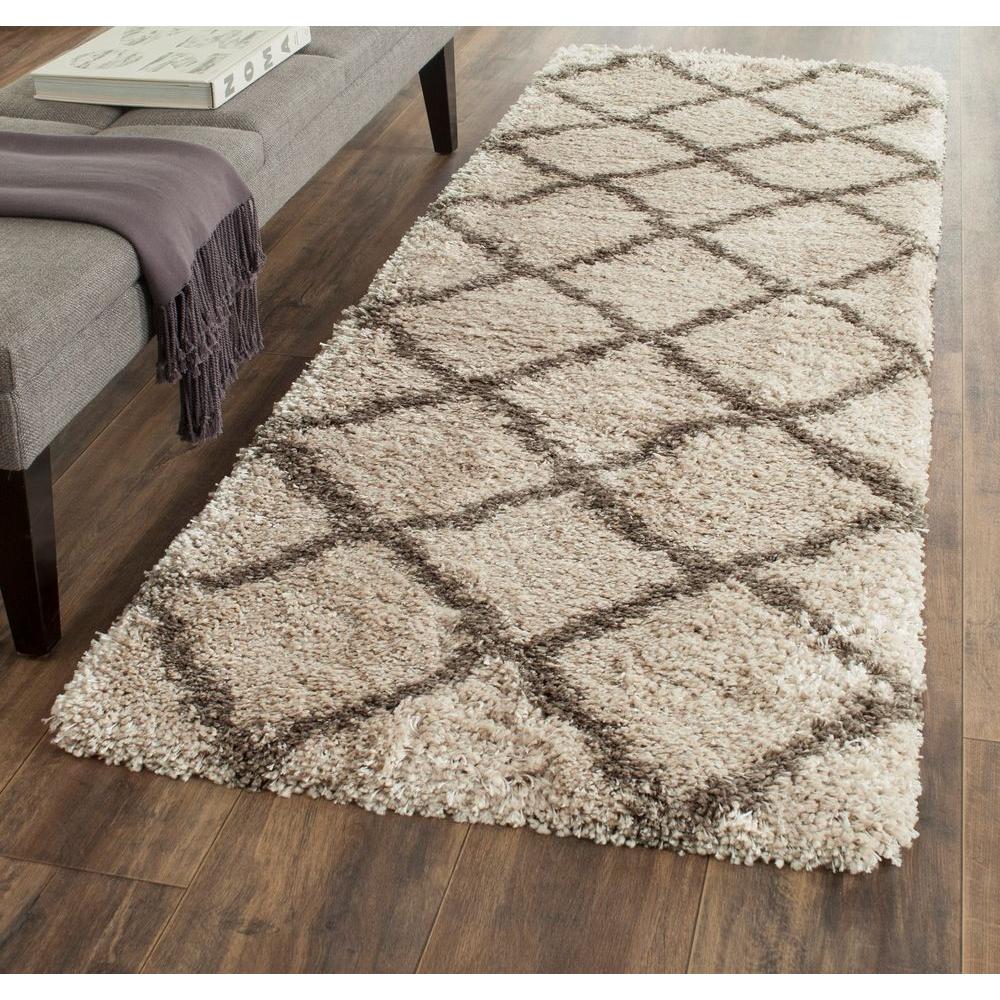 Safavieh Belize Taupe Gray 2 Ft X 7 Runner Rug Sgb489d 27 Safavieh Belize Taupe Gray 2 Ft X 7 Runner Rug