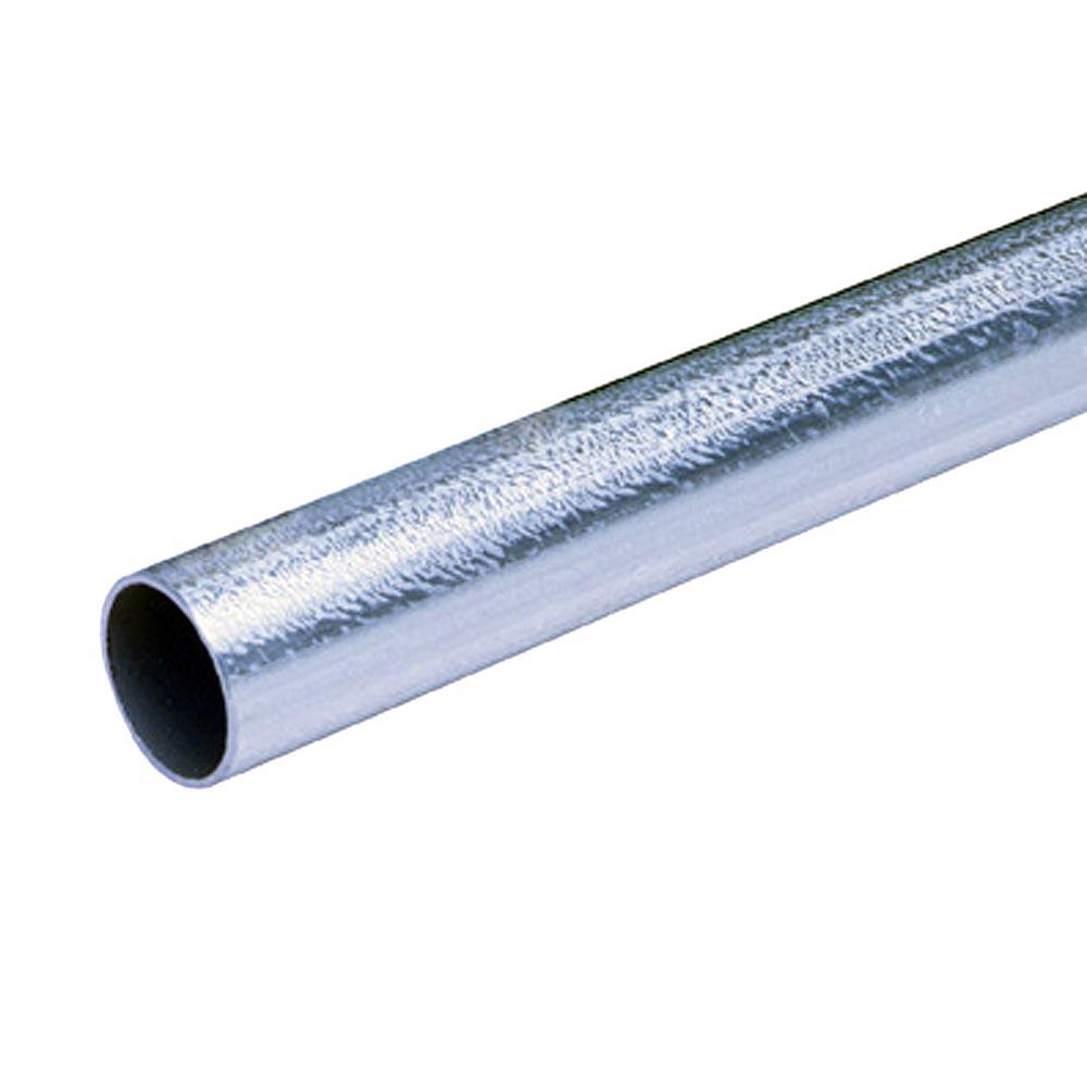 Steel Round Tube Zinc Plated 21,3 mm x 2,0 MM Design Pipe Iron Metal Pipe