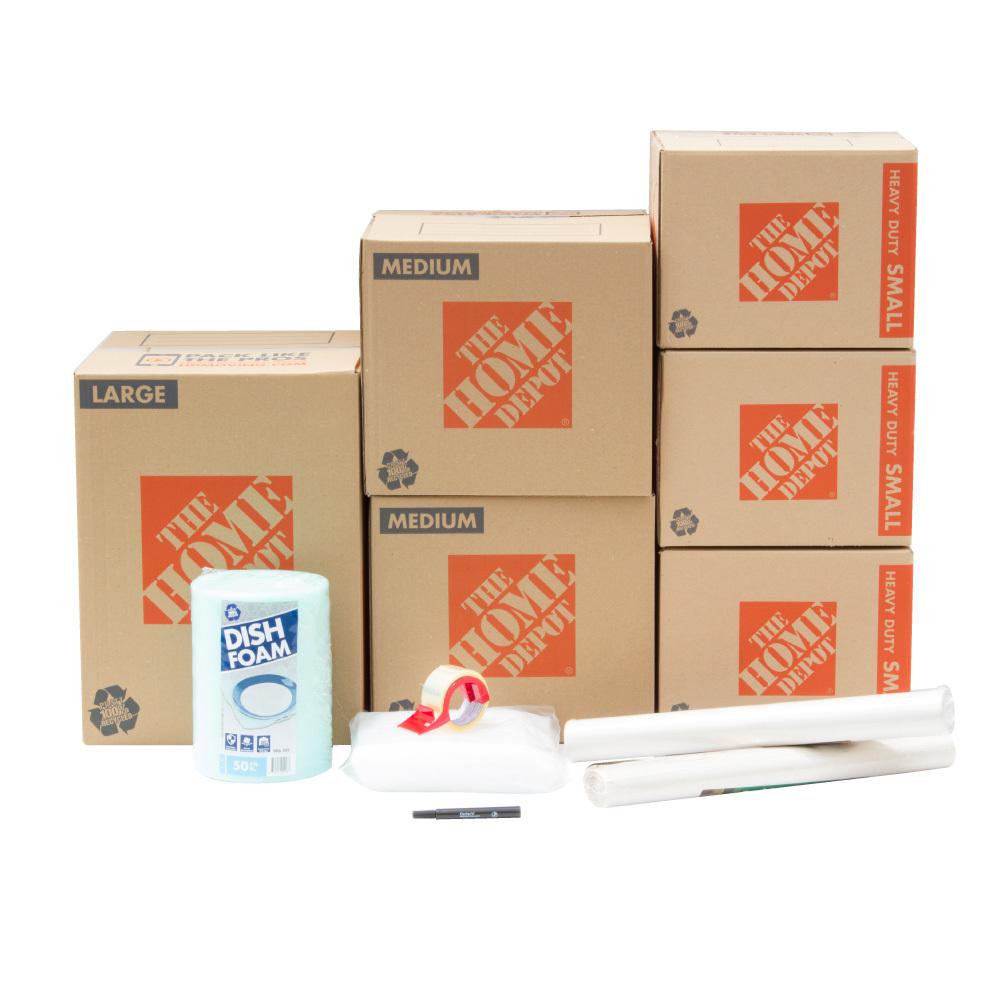 The Home Depot 6Box Dining Room Moving Box KitHDDR1 The Home Depot