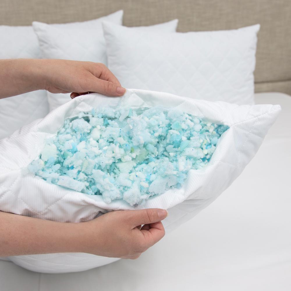 shredded memory foam pillow australia