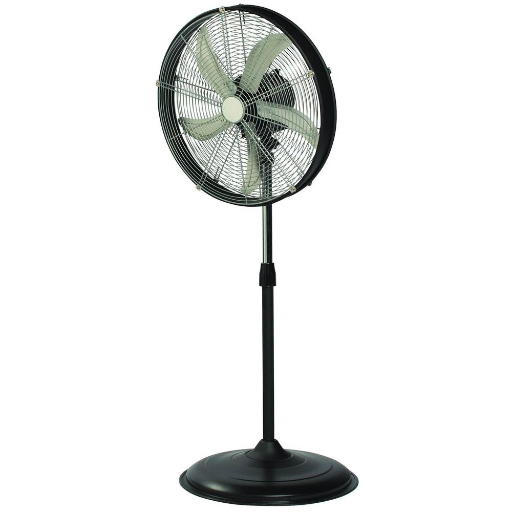 20 in. HighVelocity Oscillating Pedestal FanSFSD1500B3IW The Home