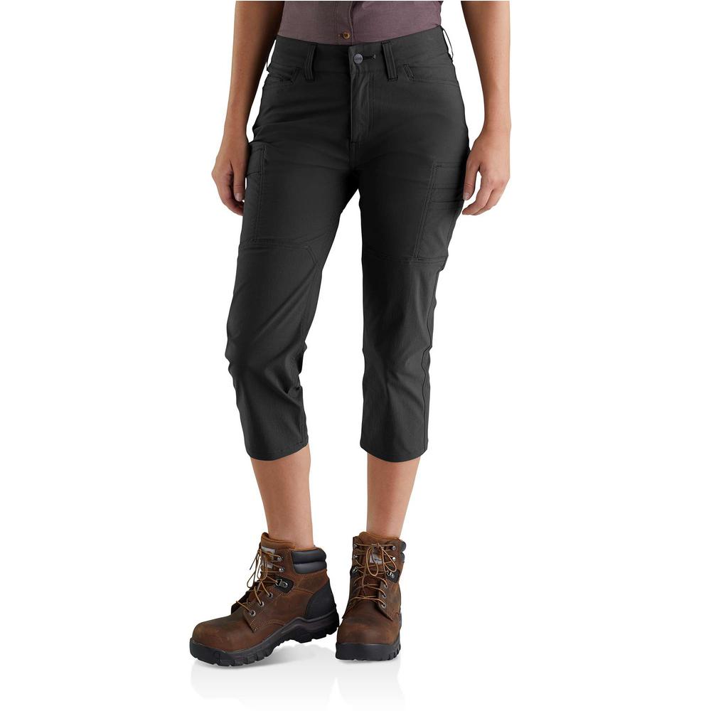 black capri work pants