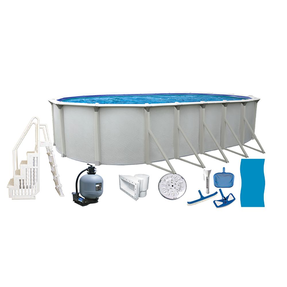 oval hard sided pool
