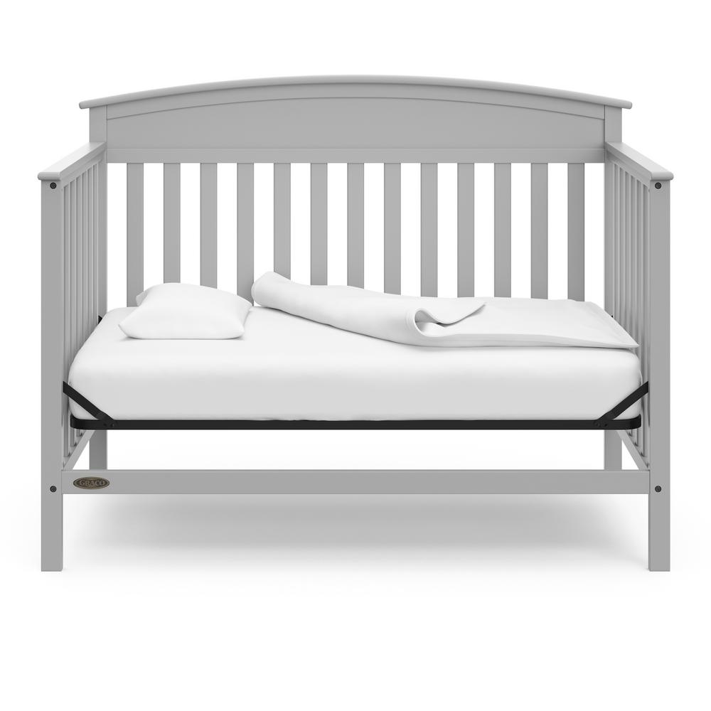 graco benton convertible crib pebble gray