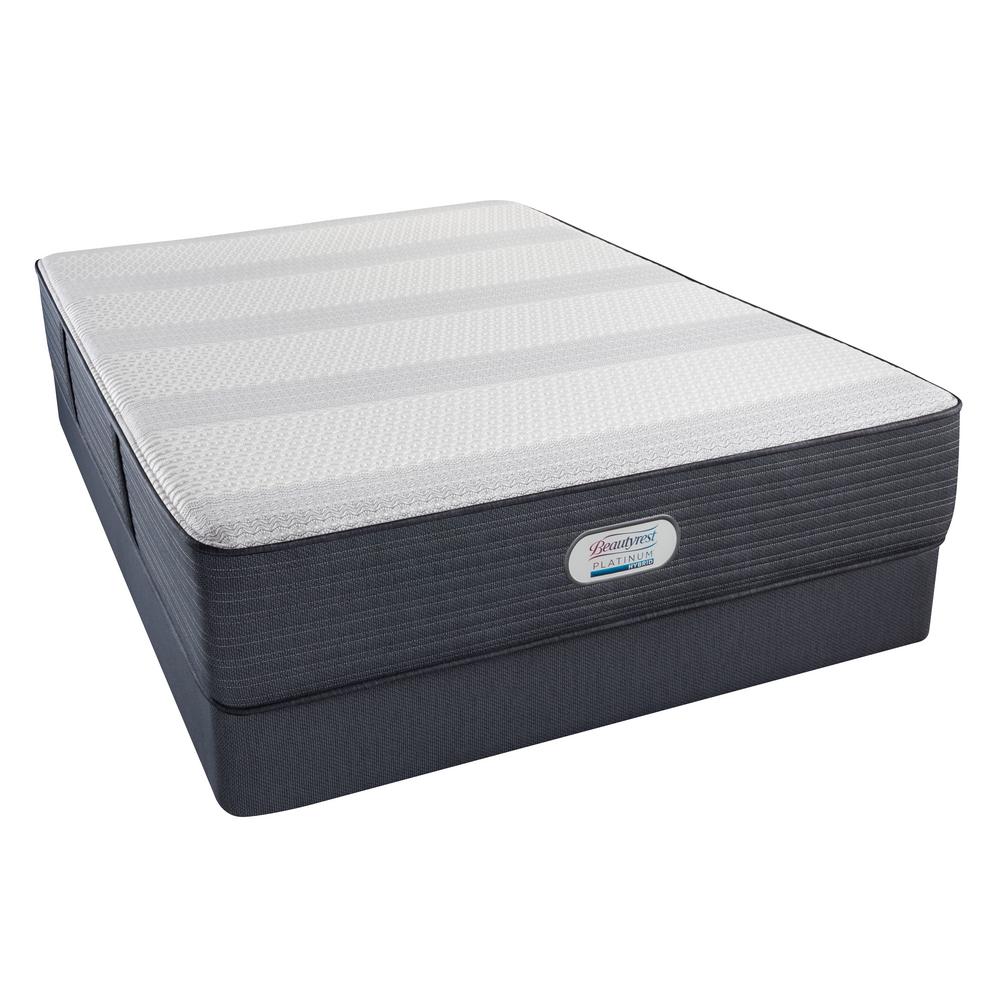 Beautyrest Platinum Hybrid Crestridge Plush Cal King Mattress Set Platinum Hybrid Crestridge Plush Cal King Mattress Set