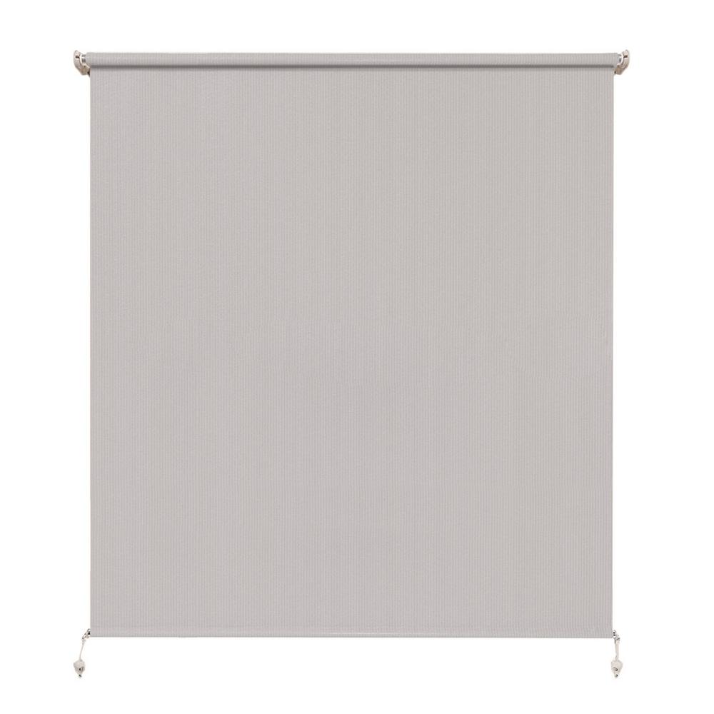 Coolaroo Spring Operated True to Size Stone Cordless UV Blocking & Protection Privacy Fabric EXT