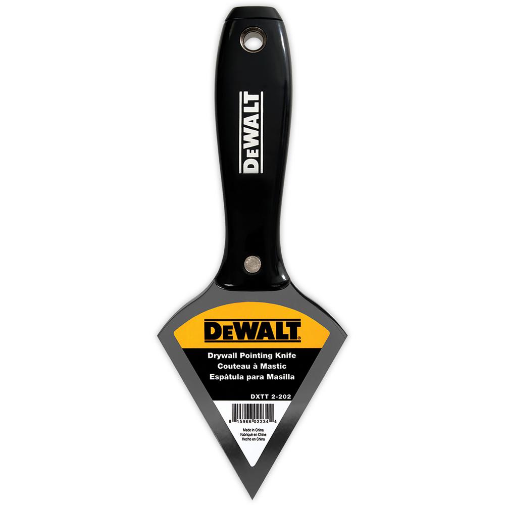DEWALT 2 in. Stainless Steel Putty Knife with Soft Grip HandleDXTT 2