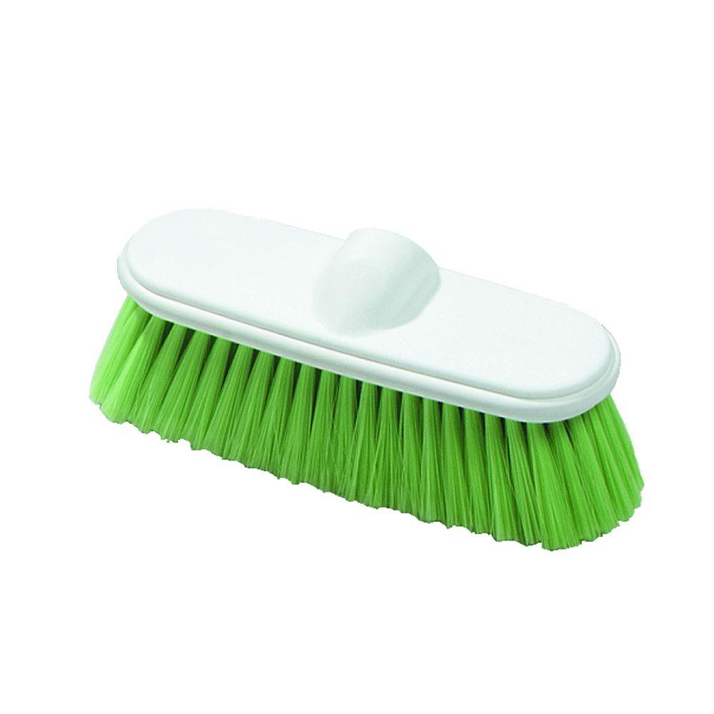 Carlisle 9.5 inch Flow Through Nylex Wall Scrub Brush (Case of 12) by Carlisle