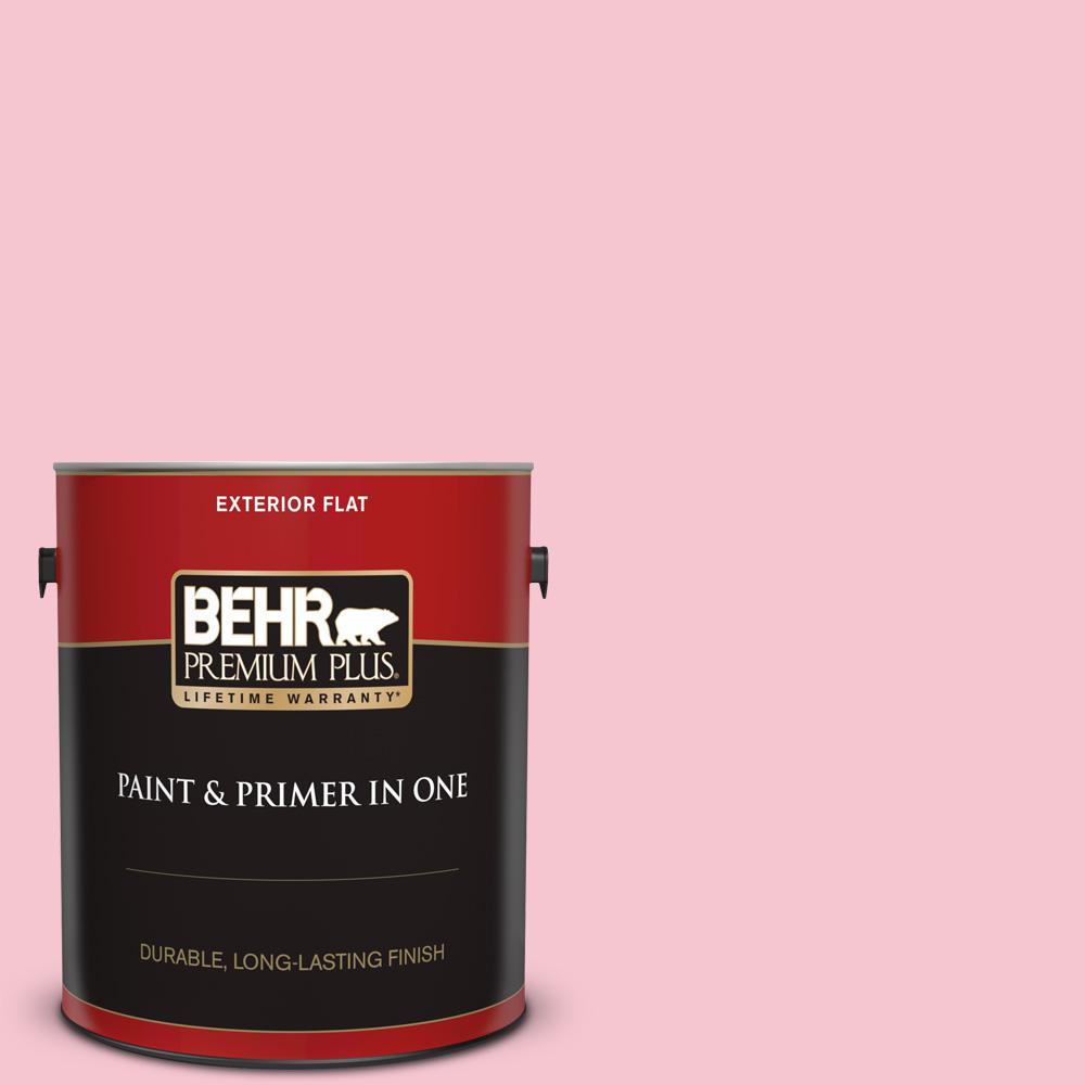 Behr Premium Plus 1 Gal 120b 4 Old Fashioned Pink Flat Exterior
