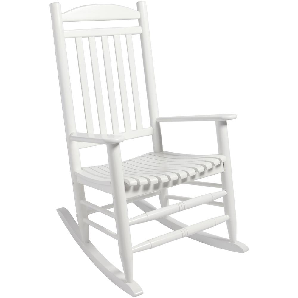 Hampton Bay White Wood Outdoor Rocking Chair 1 2 1200w The Home - White Rocking Chair Outdoor Home Depot Hampton Bay White Wood Outdoor Rocking Chair 1 2 1200w The Home - White Rocking Chair Outdoor Home Depot
