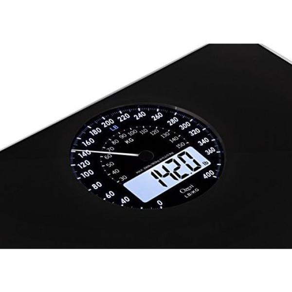 Ozeri Rev Digital Bathroom Scale with ElectroMechanical Weight Dial