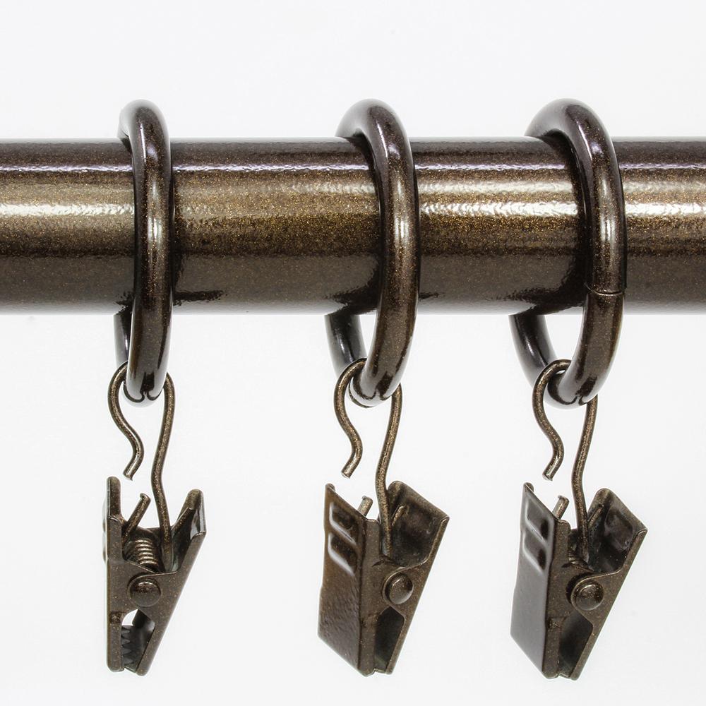 Chicology 3 4 In Clip Rings In Essential Bronze 12 Pack Ring
