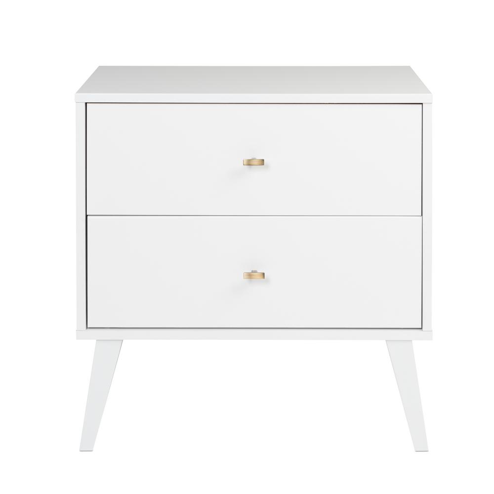 Prepac Yaletown 1 Drawer White Nightstand Wdnh 1201 1 The Home Depot