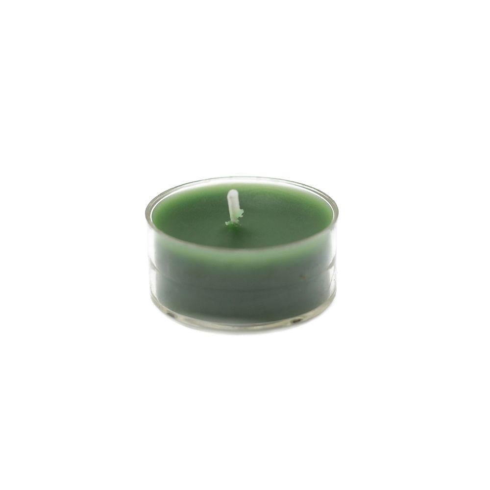 Zest Candle 1.5 in. Hunter Green Tealight Candles (50Pack)CTZ015