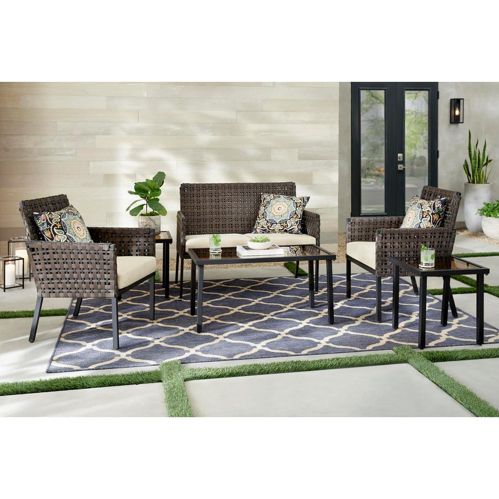 Reviews For Hampton Bay Park Lane 6 Piece Wicker Outdoor Patio Conversation Set With Olefin Tan Cushions Fm 18120 The Home Depot - Wicker Park Patio Furniture Reviews Reviews For Hampton Bay Park Lane 6 Piece Wicker Outdoor Patio Conversation Set With Olefin Tan Cushions Fm 18120 The Home Depot - Wicker Park Patio Furniture Reviews