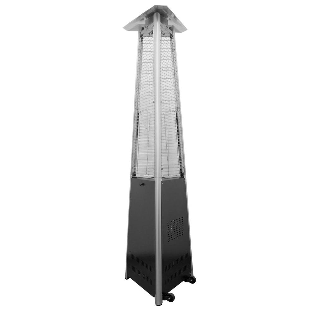 AZ Patio Heaters 38,000 BTU Commercial Black Quartz Tube Gas Patio