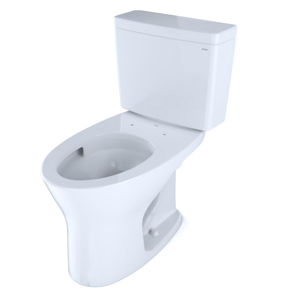 TOTO 2Piece 1.0 GPF and 0.8 GPF Universal Height Drake 1G Dual Flush