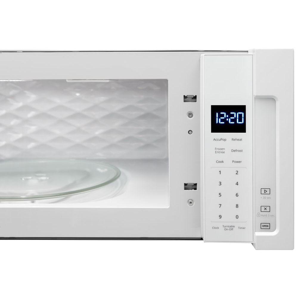 Whirlpool 1 Cu Ft Over The Range Low Profile Microwave Hood 10
