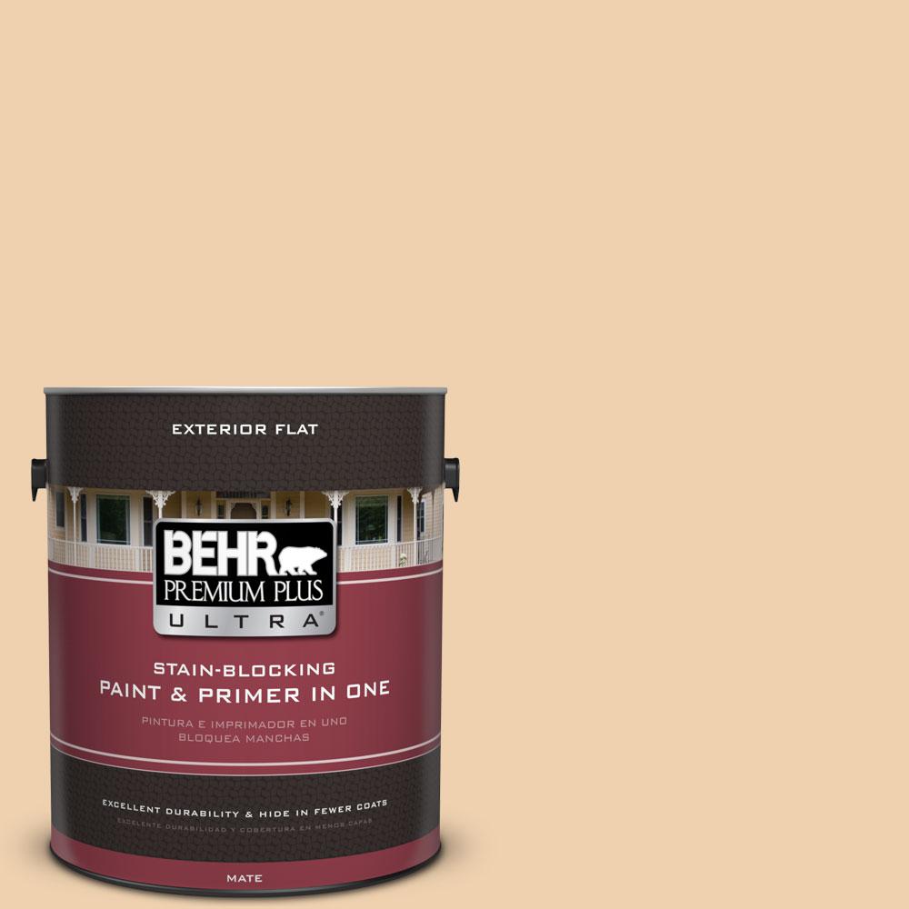 BEHR Premium Plus Ultra 1gal. 300E2 Calm Air Flat Exterior Paint