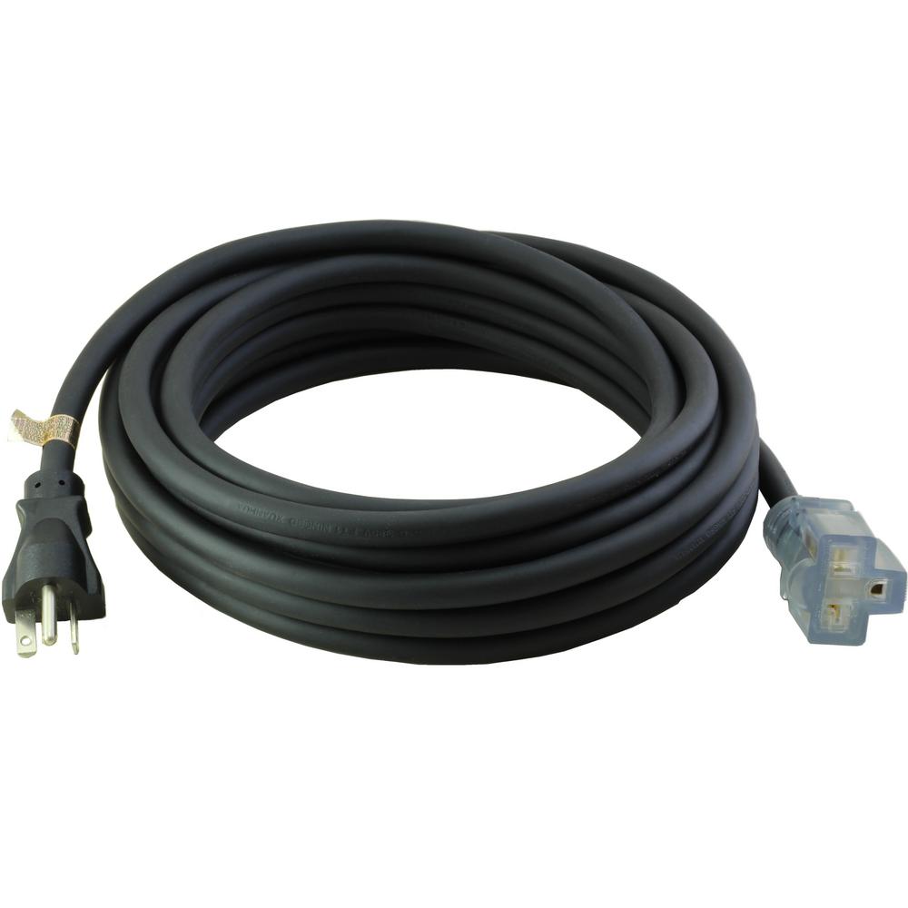 AC WORKS 12/3 SJTW 50 ft. 20 Amp 125-Volt NEMA 5-20 Outdoor Anti-Cold Weather... by AC WORKS
