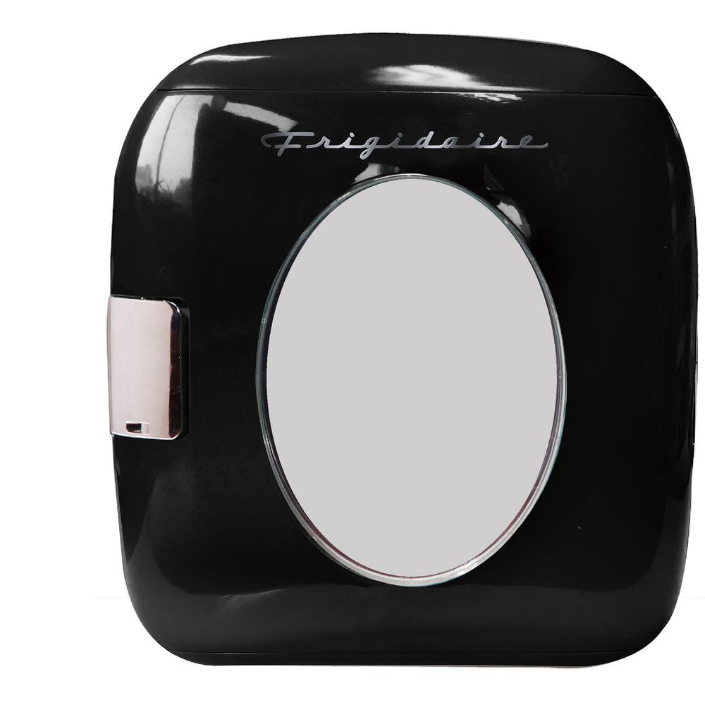 Frigidaire 12 Can Mini Retro Beverage Cooler in BlackEFMIS462BLACK