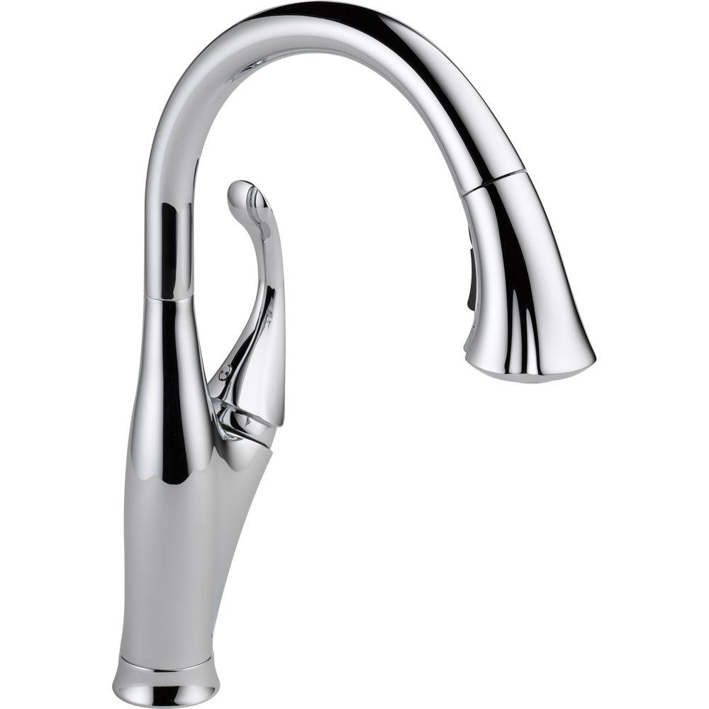 Chrome Delta Pull Down Faucets 9192 Dst 64 1000 