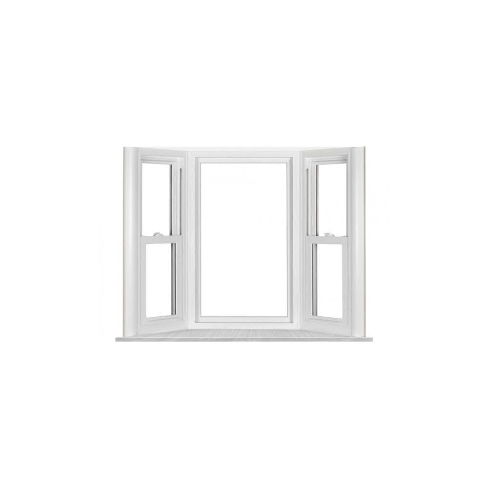 SIMONTON Installed Vinyl Bay Windows HSINSTSMVVB The Home Depot