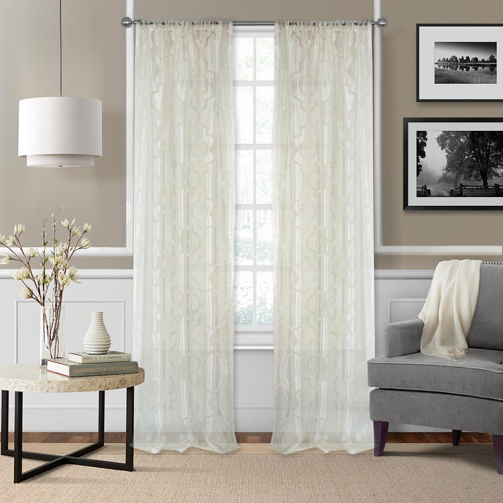 sheer window curtains