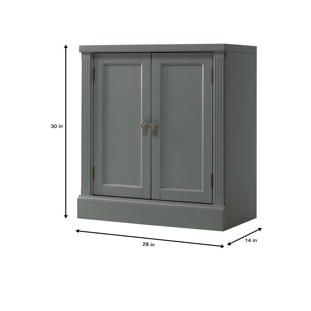 Unbranded Edinburgh Grey Storage Cabinet 6335 881 The Home Depot