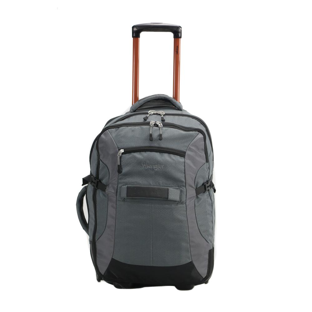 carry on duffel bag with wheels