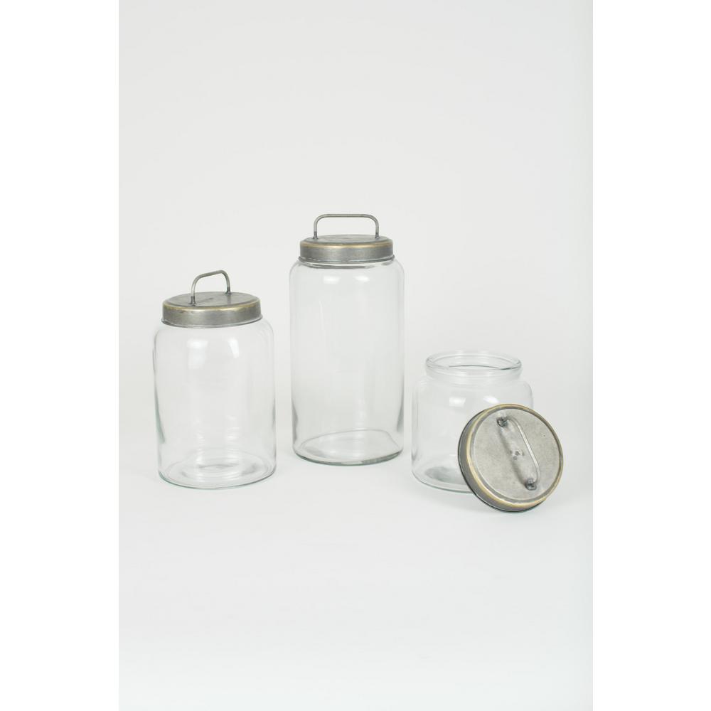 decorative glass jars