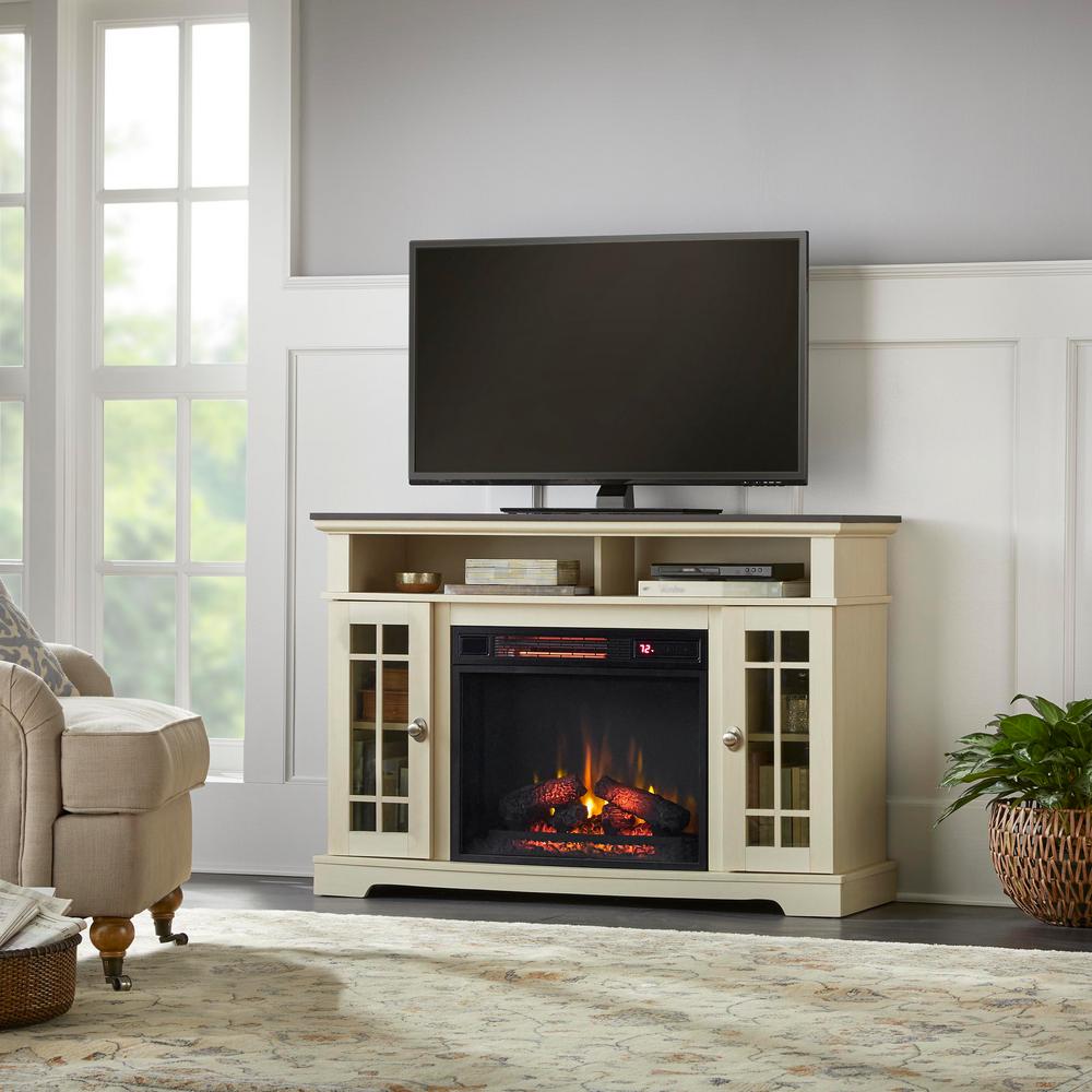 Home Decorators Collection Glenville 70 in. Freestanding Media Console