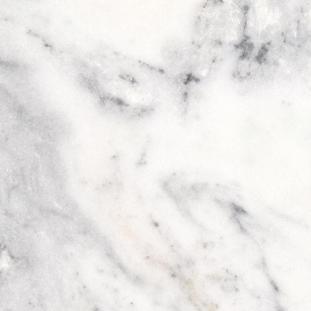 Stonemark 3 In X 3 In Marble Countertop Sample In Arabescus Carrara Marble P Rsl Abscra 3x3 The Home Depot