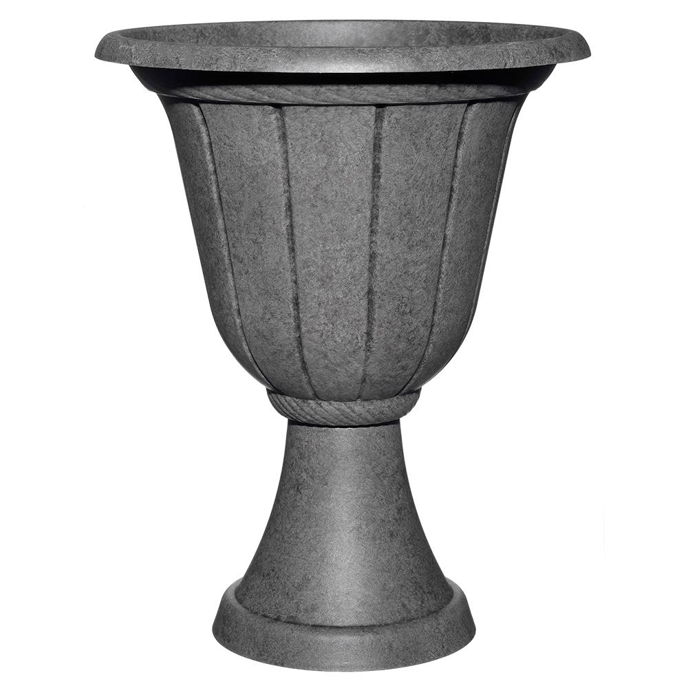 Concrete Large Plant Pots Planters The Home Depot