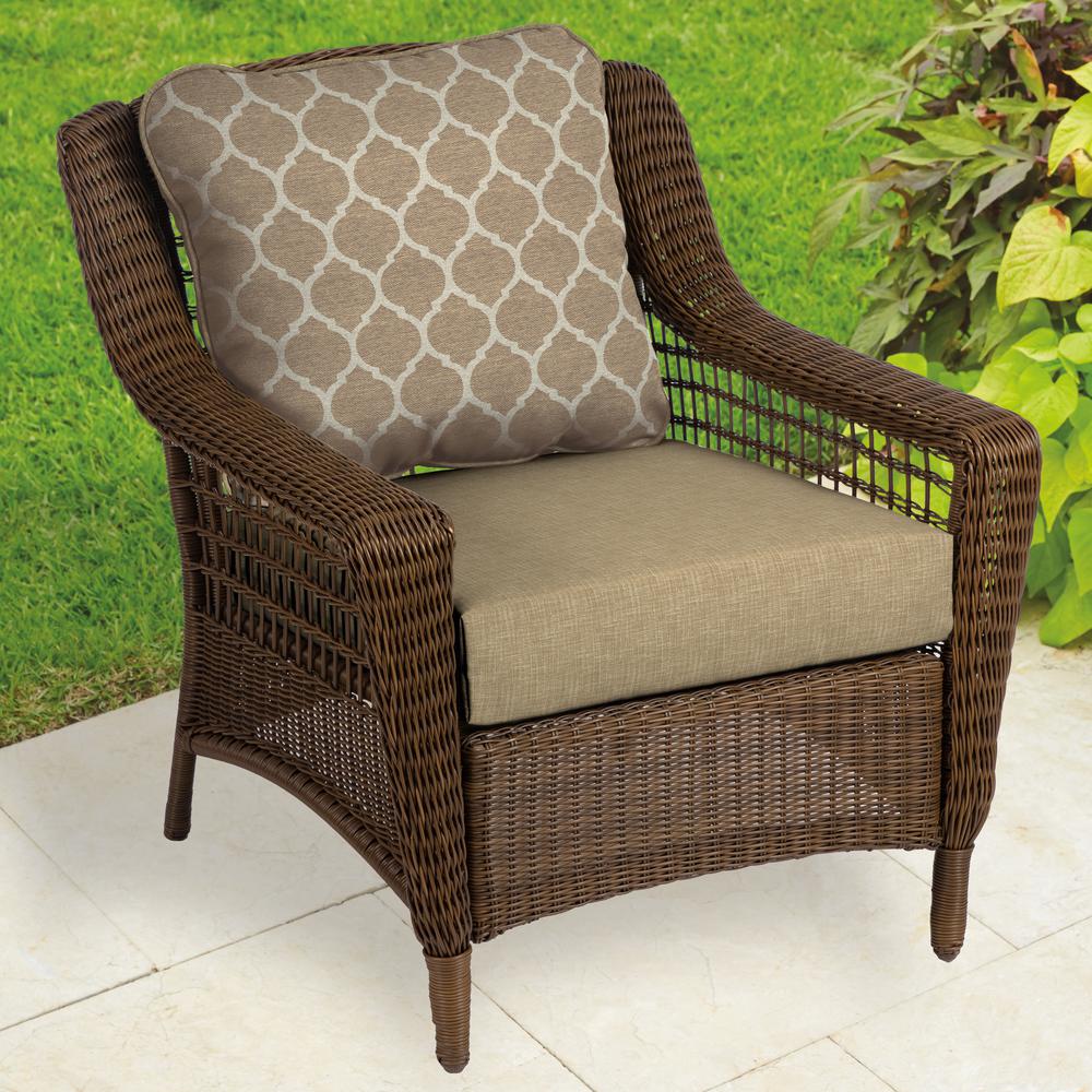Outdoor Cushions Patio Furniture The Home Depot - Outdoor Wicker Chair Cushions 17×17 Outdoor Cushions Patio Furniture The Home Depot - Outdoor Wicker Chair Cushions 17×17
