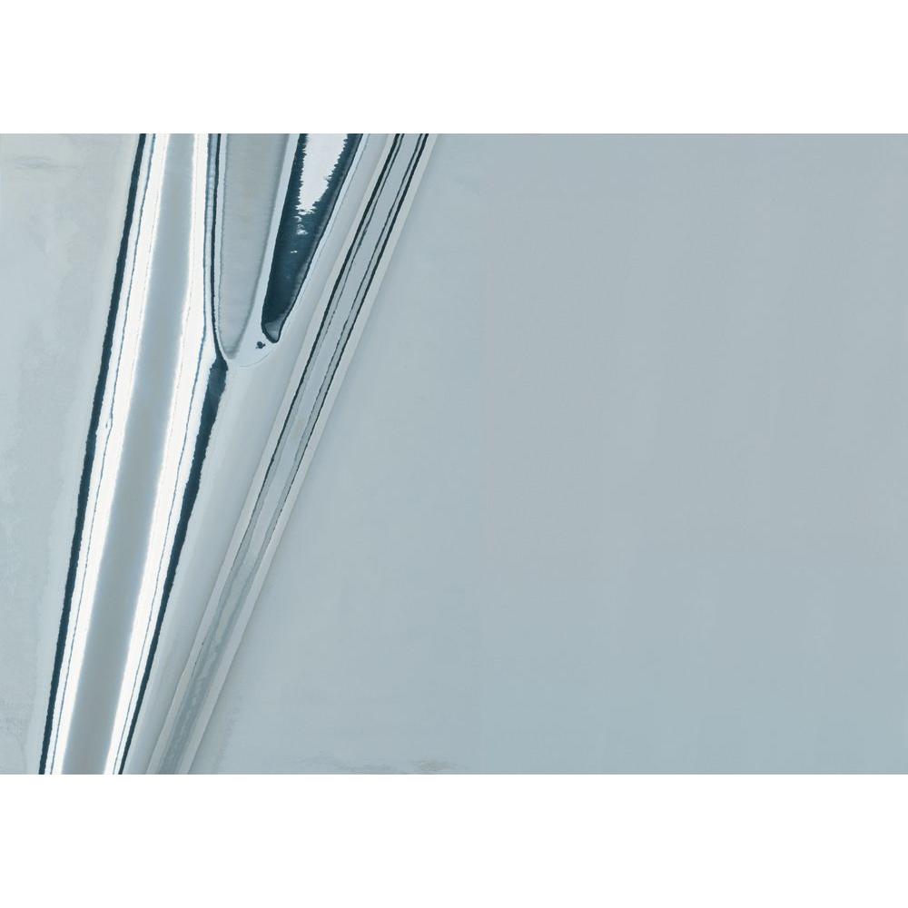 D C Fix Glossy Silver 17 In X 59 In Home Decor Self Adhesive