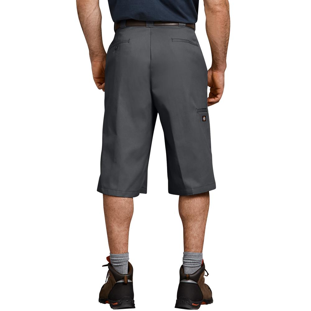 mens white work shorts