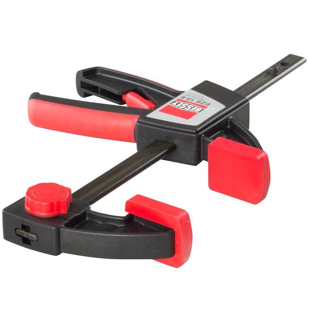 BESSEY 6 in. 1Hand Trigger Clamp with 31/2 in. Throat DepthEZS158