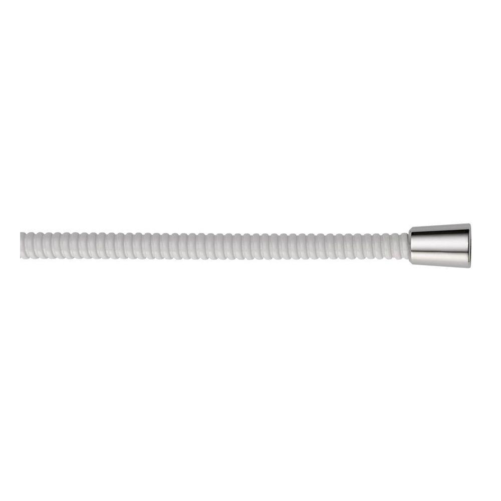 UPC 034449671378 product image for Delta Shower Hardware 70 in. UltraFlex Handshower Hose in Chrome with White Ribb | upcitemdb.com