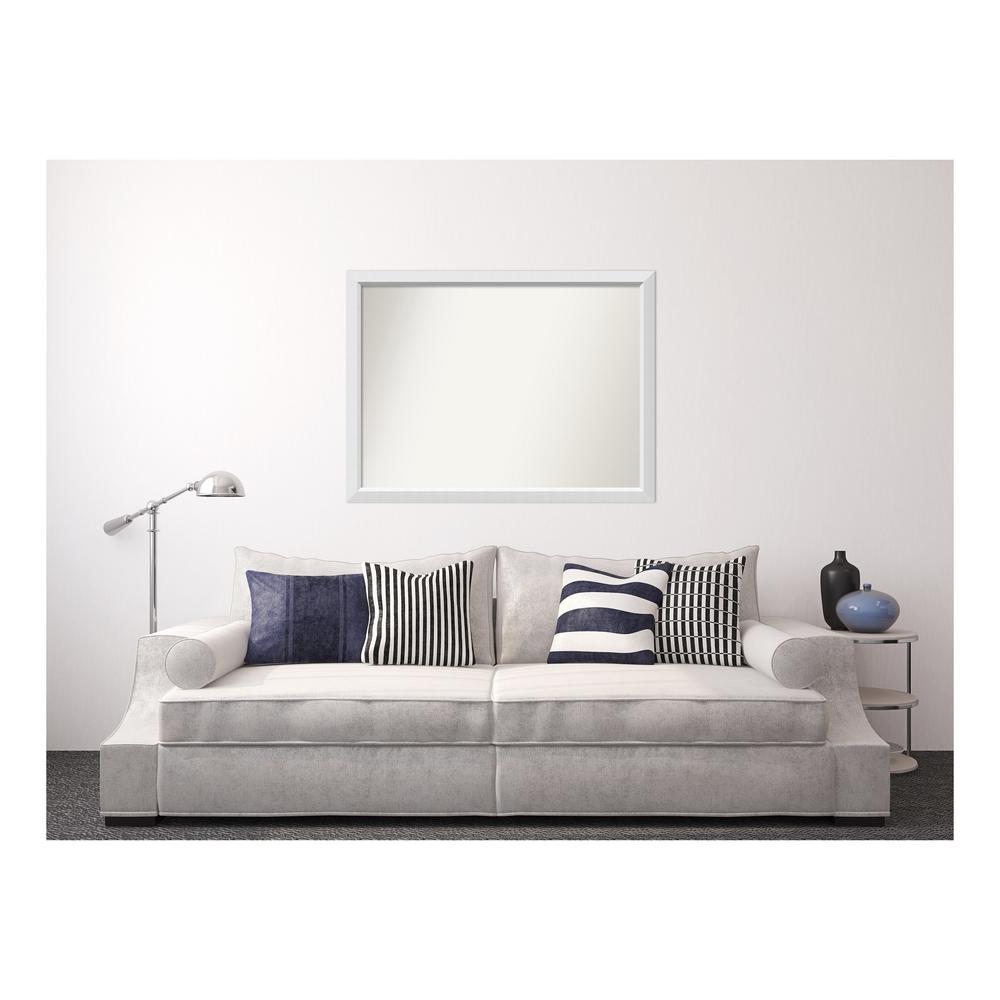 Safavieh Sun 36 In X Framed Mirror Mir3007b The Home Depot 36 In X 48 Blanco White Wood Framed Mirror