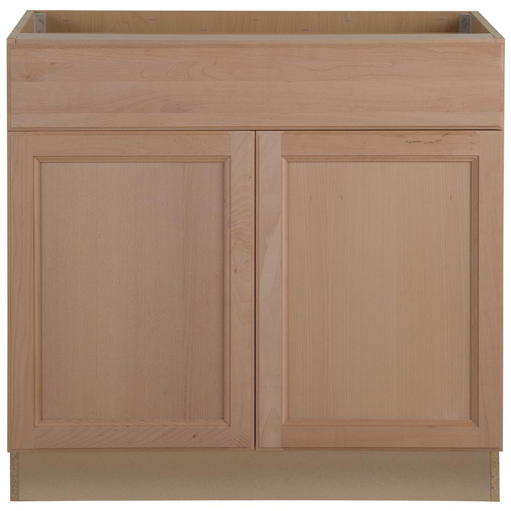 Easthaven Shaker Assembled 36x34 5x24 In Frameless Base Cabinet