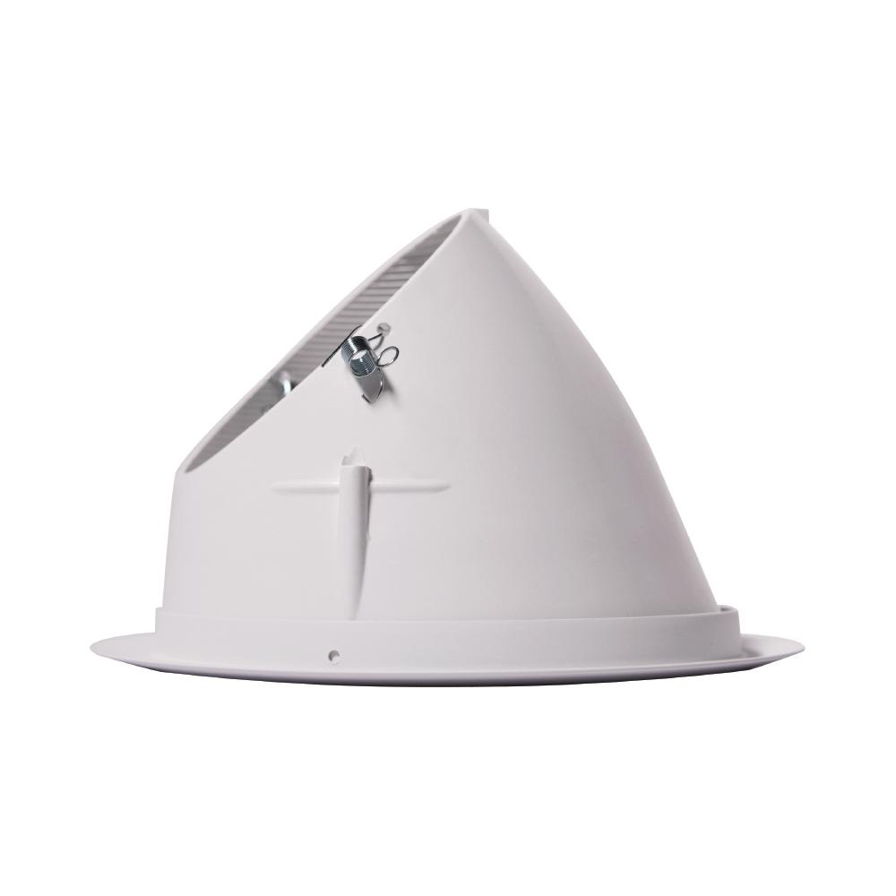 Halo 6 In White Recessed Lighting With Sloped Ceiling Trim With
