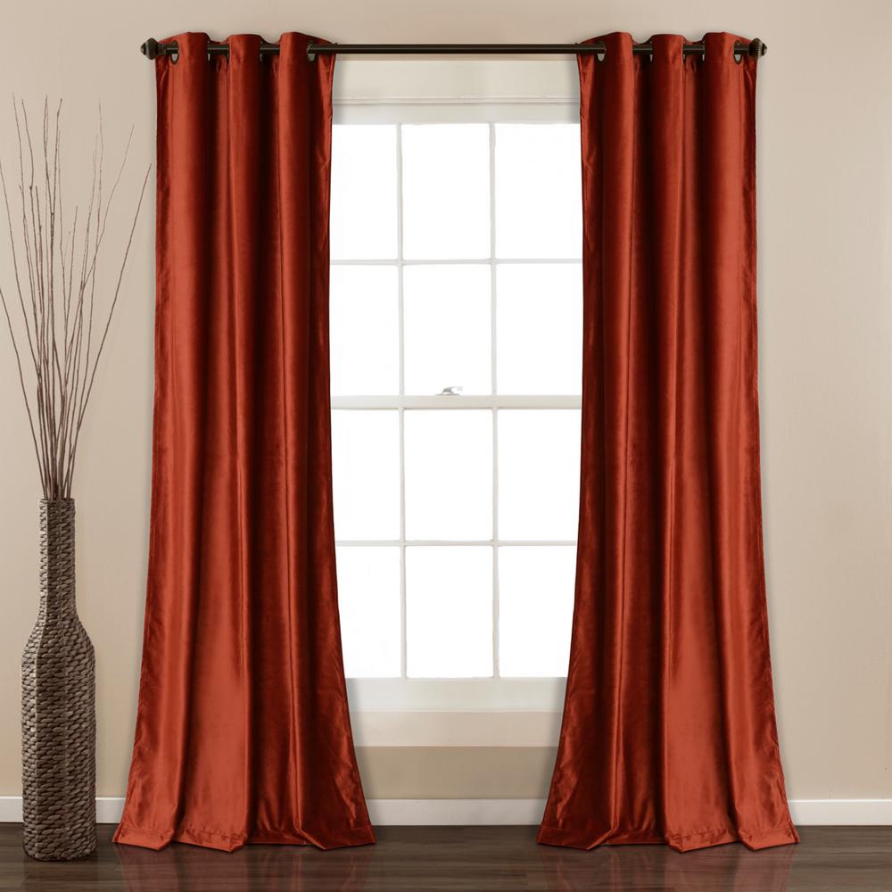 Grommet Velvet Curtains Drapes Window Treatments The