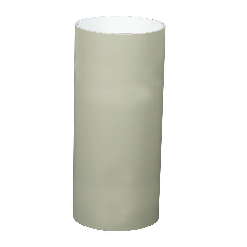 Vinyl Siding Trim The Home Depot 018 In X 24 50 Ft Cypress Over White