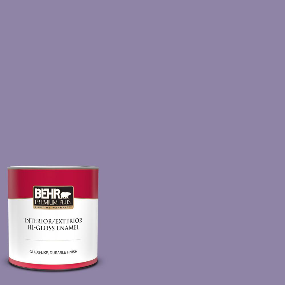 1 qt. 650D5 Fabulous Grape HiGloss Enamel Interior/Exterior Paint