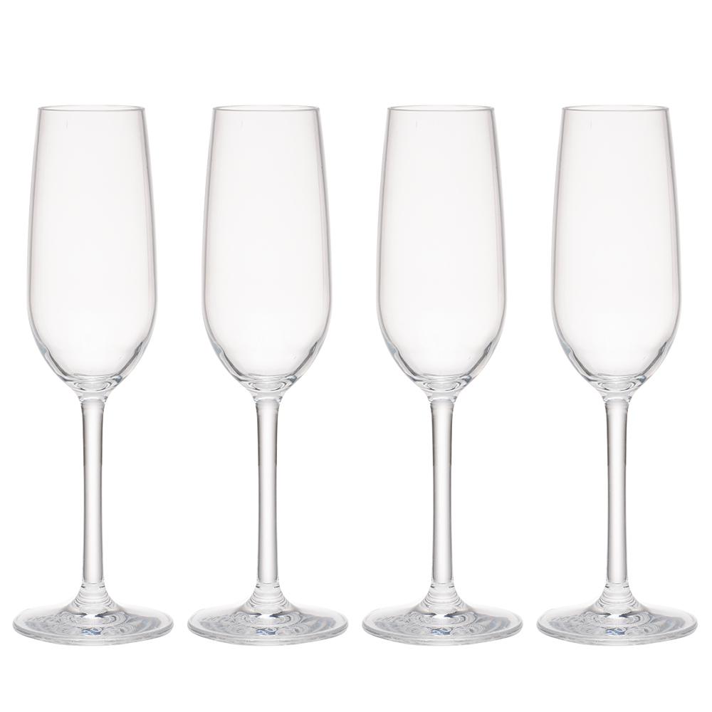 acrylic champagne glasses