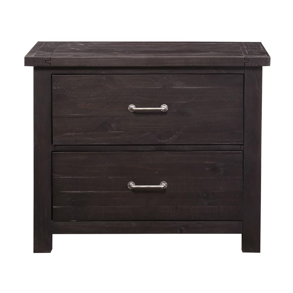 Modus Furniture Yosemite Cafe Lateral File Cabinet With Legal Or Letter File Storage 7yc918 The Home Depot