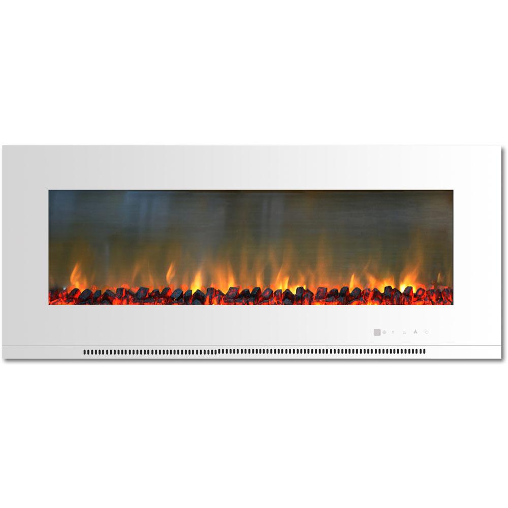 Cambridge Metropolitan 56 In Wall Mount Electric Fireplace In