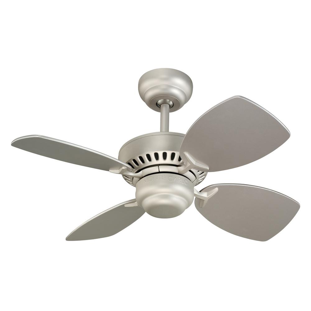 Monte Carlo Colony Ii 28 In Indoor Brushed Pewter Ceiling Fan Monte Carlo Colony Ii 28 In Indoor Brushed Pewter Ceiling Fan
